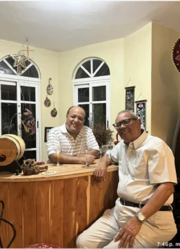  Con Diógenes Céspedes