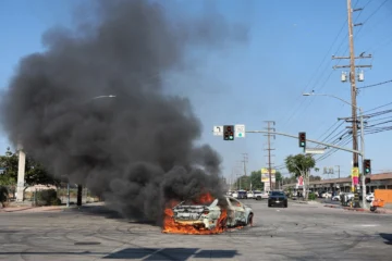 La Guardia Nacional de EEUU llega a Los Ángeles para aplacar las protestas contra redadas