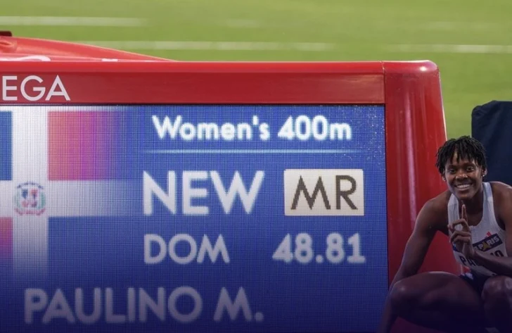 Marileidy Paulino impone nuevo récord en los 400 en Liga de Diamante en París