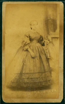  Martina Delgado Tejera. Santo Domingo. (2ª mitad del siglo XIX). Dedicada a su prima Teresa Tejera
