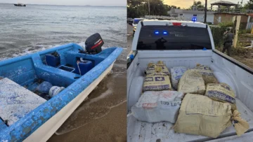 Incautados 230 kilos de cocaína en yola abandonada en Puerto Rico