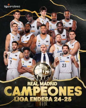 Andrés Feliz se corona con el título español en su año de estreno en el Real Madrid