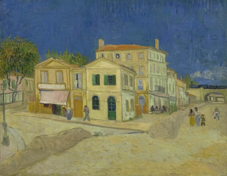  V. van Gogh, La Casa amarilla, 1888