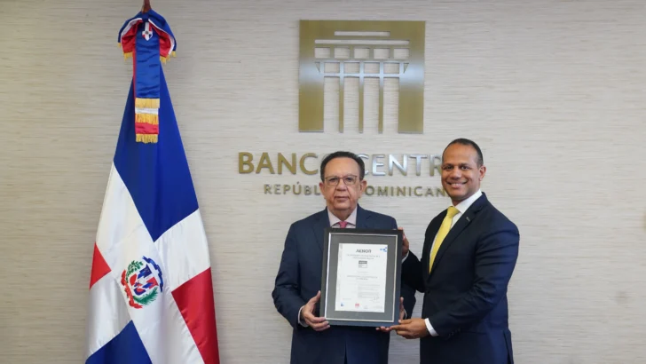 Banco Central recibe la certificación ISO 22301:2029 por parte de AENOR Banco Central recibe la certificación ISO 22301:2029 por parte de AENOR
