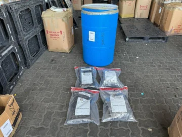 DNCD incauta 46 paquetes de marihuana en puerto de Haina
