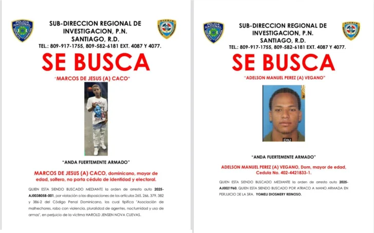 Se entregan a la Policía dos de los presuntos delincuentes más buscados