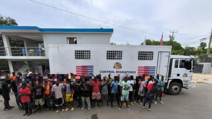 DGM detiene 1,564 haitianos indocumentados y repatría 1,093