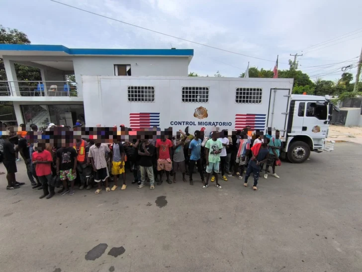 DGM detiene 1,564 haitianos indocumentados y repatría 1,093