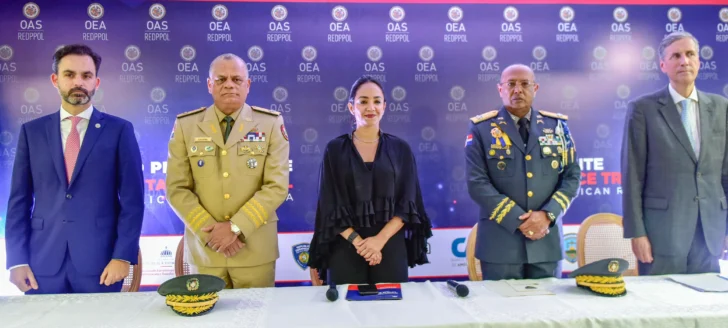 República Dominicana acoge curso policial de la OEA con representantes de 30 países