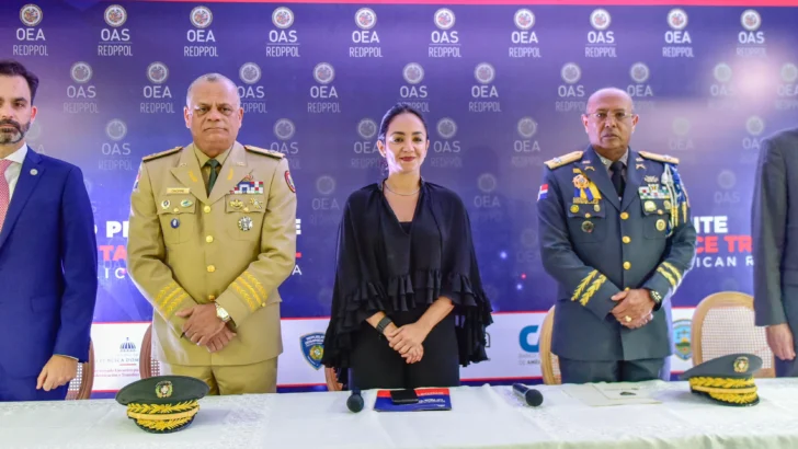 República Dominicana acoge curso policial de la OEA con representantes de 30 países