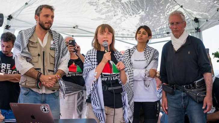 'Flotilla de la libertad': el barco de ayuda con el que Greta Thunberg y otros activistas buscan quebrar el bloqueo de Israel a Gaza