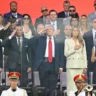 Las imágenes del desfile militar de Trump y de las protestas más grandes en su contra desde que volvió al poder