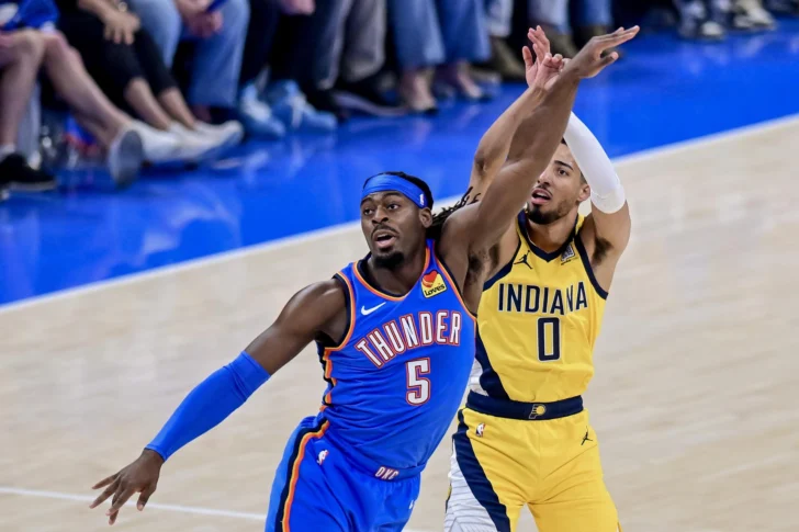 Oklahoma responde y empata las Finales de la NBA ante Indiana