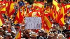 Gran manifestación en Madrid contra el Gobierno de Pedro Sánchez