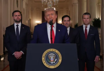 'Habrá paz o vendrá una gran tragedia para Irán': Trump asegura que las capacidades nucleares iraníes han sido 'completamente destruidas'
