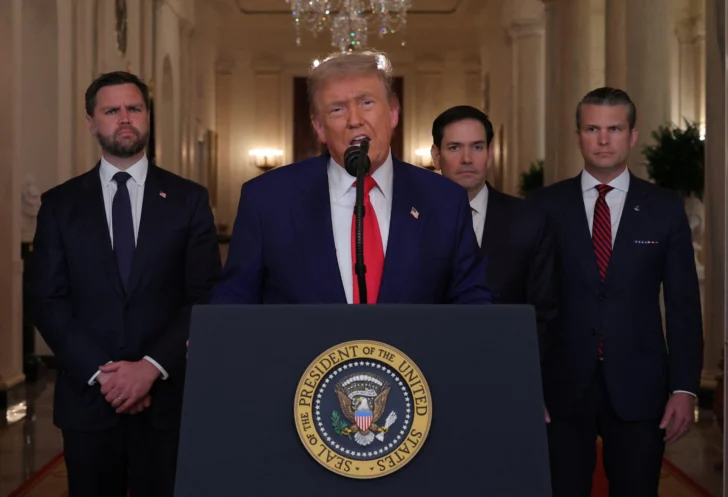 'Habrá paz o vendrá una gran tragedia para Irán': Trump asegura que las capacidades nucleares iraníes han sido 'completamente destruidas'
