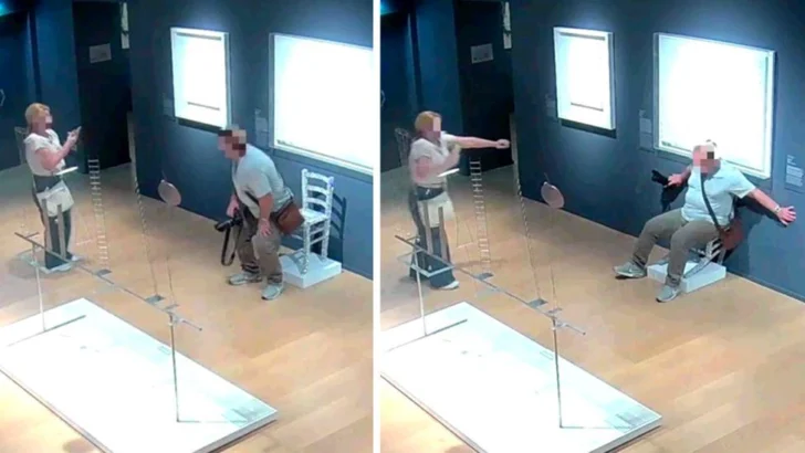 Una pareja rompe la 'silla de Van Gogh' al intentar tomarse una foto en un museo italiano