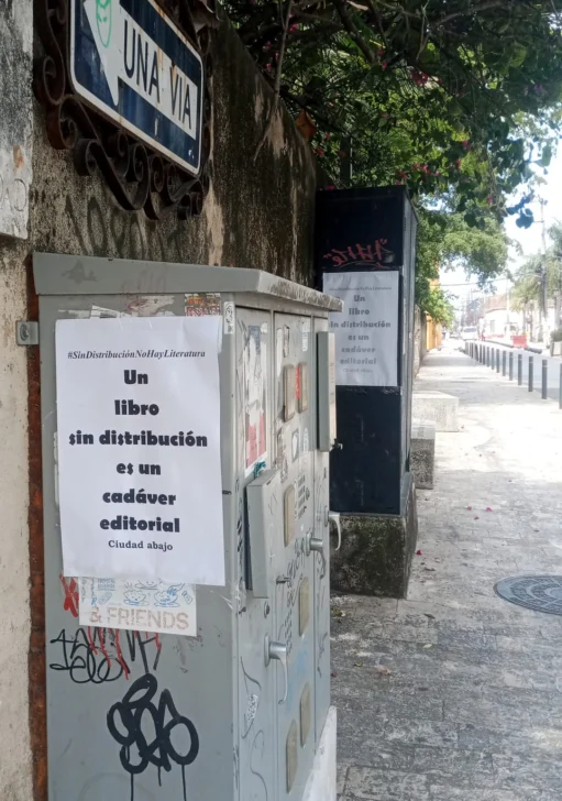 #SinDistribuciónNoHayLiteratura