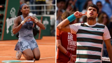 Los segundos fueron los primeros en París: Coco y Alcaraz ganan las finales a Sabalenka y a Sinner Los segundos fueron los primeros en París: Coco y Alcaraz ganan las finales a Sabalenka y a Sinner