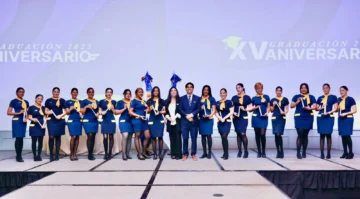 Centro Aeronáutico Tripulantes VIP celebra XV graduación y 15 años de fundación