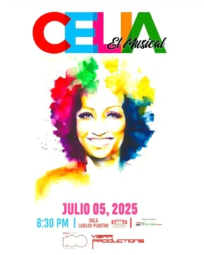 Celia Cruz llega al Teatro Nacional este sábado 5
