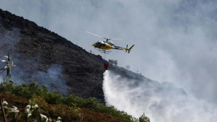 Portugal y España combaten incendios de gravedad elevada y descontrolados