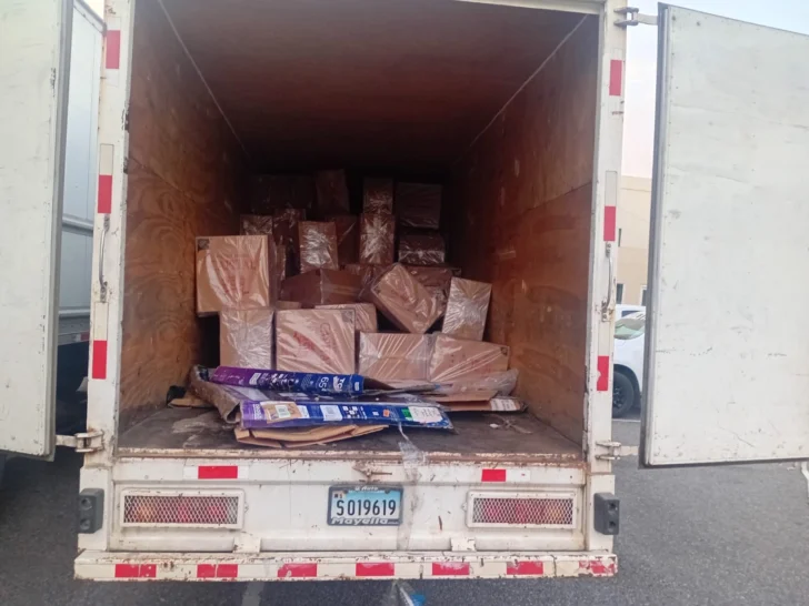 Incautan 3.3 millones de cigarrillos de contrabando en La Vega Incautan 3.3 millones de cigarrillos de contrabando en La Vega