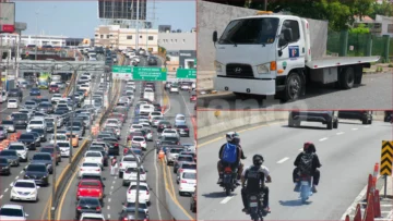 Grúas, tapones e infracciones: así se vive el operativo de tránsito en el Distrito Nacional