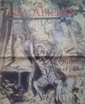  Portada Isla Abierta, suplemento cultural del diario Hoy.