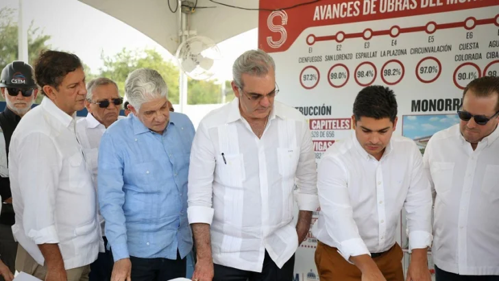 Abinader afirma que Monorriel de Santiago estará funcionando en primer trimestre 2026