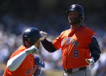 Yainer Díaz, Walker y Altuve hacen sonrojar a los Dodgers