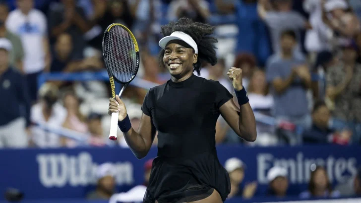 Venus Williams debuta con victoria en el WTA de Washington
