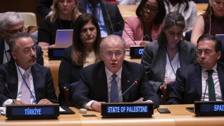 En Nueva York, 15 países occidentales llaman a reconocer al Estado palestino