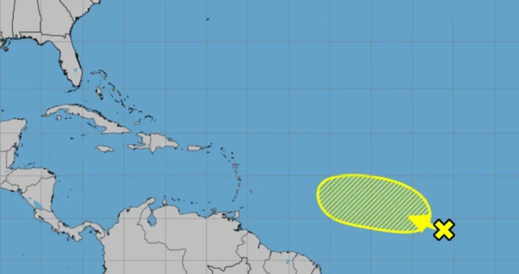 Se forma onda tropical con 20% de probabilidad de pasar a mayores