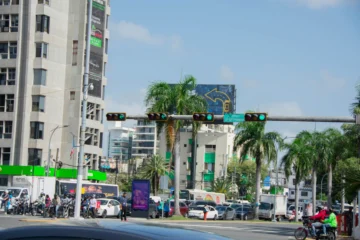 Se registra un accidente en la avenida Winston Churchill