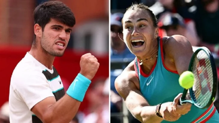 Alcaraz y Sabalenka enrumbados en Wimbledon, que se quedó sin latinoamericanos