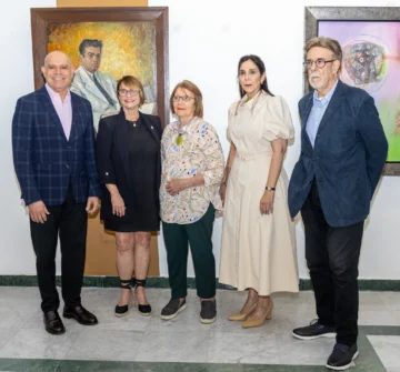  Amaury Sánchez, Marianella Sallent, Marianne de Tolentino, Rossina Guerrero Heredia y Salvador Bergés.