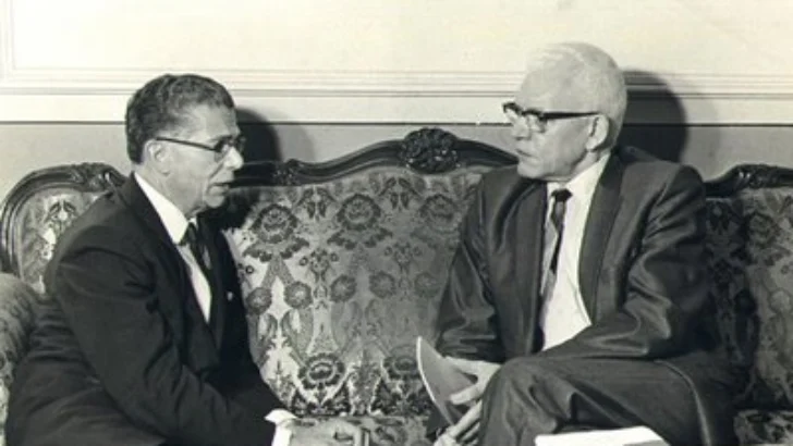 Visita a Bosch después de las elecciones de 1966