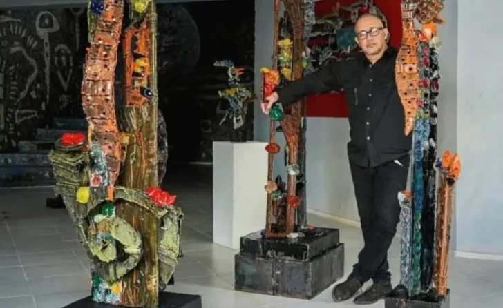 Falleció a los 57 años el artista plástico y ceramista Cristian Tiburcio