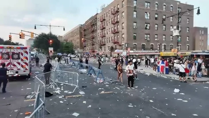 Cuatro heridos tras desfile dominicano en el Bronx, Nueva York