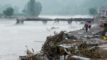 Las lluvias en China dejan al menos 30 muertos y decenas de miles de evacuados