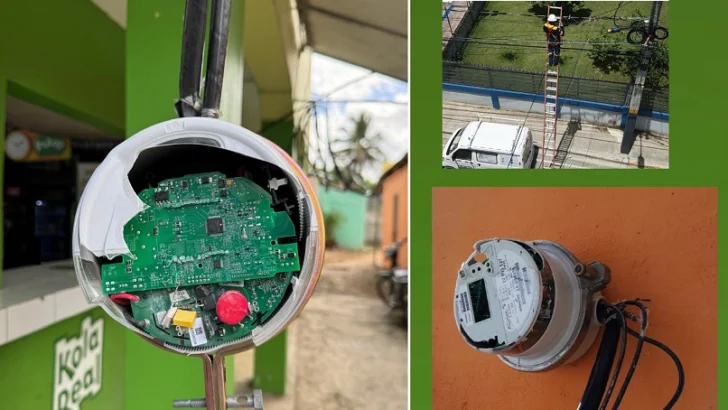 Edeeste denuncia destrucción de medidores eléctricos en el municipio de Quisqueya