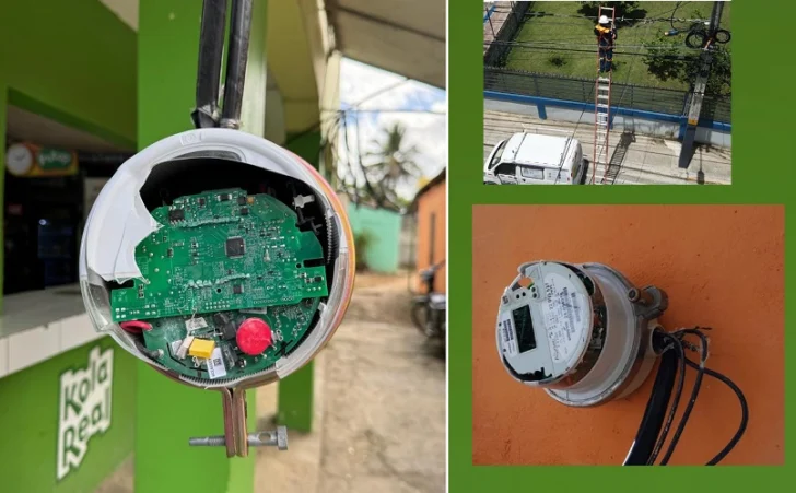 Edeeste denuncia destrucción de medidores eléctricos en el municipio de Quisqueya