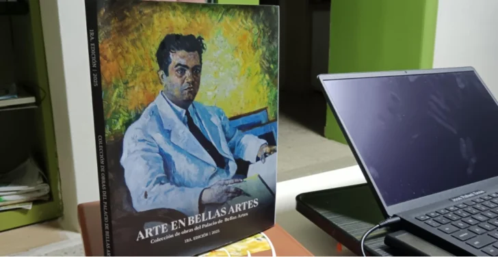  El catalogo de la exposición Arte en Bellas Artes.