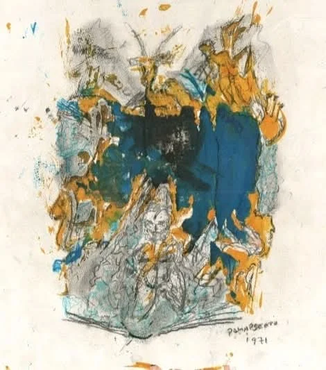 El palimpsesto pictórico de Marcio Veloz Maggiolo