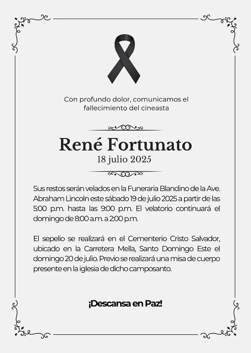 Velarán a René Fortunato este fin de semana en Santo Domingo