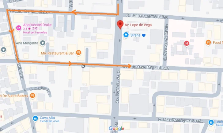 Inician modificaciones viales en tres intersecciones de la Lope de Vega