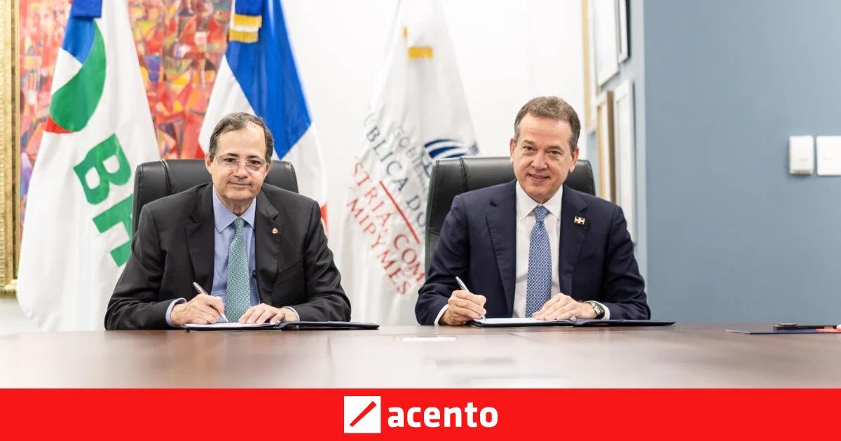 MICM y BHD firman acuerdo para impulsar mipymes dominicanas | Acento