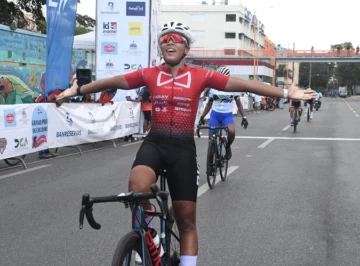 Flor Espiritusanto, campeona nacional ciclismo femenino