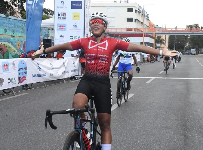 Flor Espiritusanto, campeona nacional ciclismo femenino